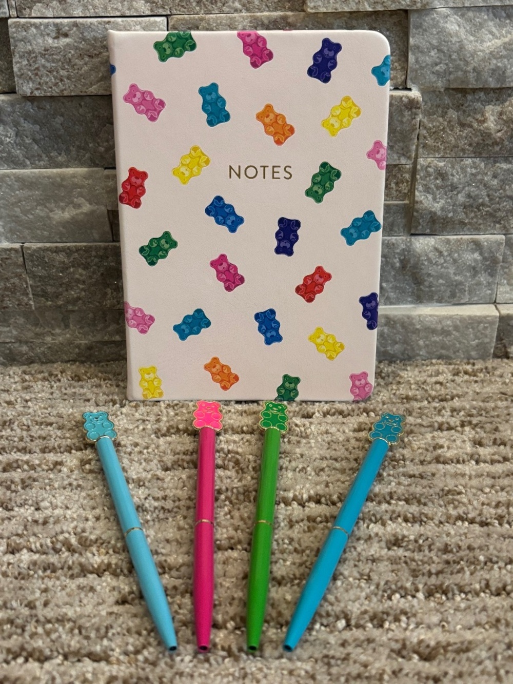 Gummy Bears Notebook & Pen Stationery Set